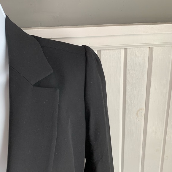 Reiss DESIGNER Black Blazer Wool Blend Long Sleeve Jacket 2 - Picture 13 of 13